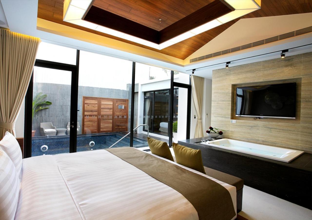 H Villa Inn Tainan Bagian luar foto