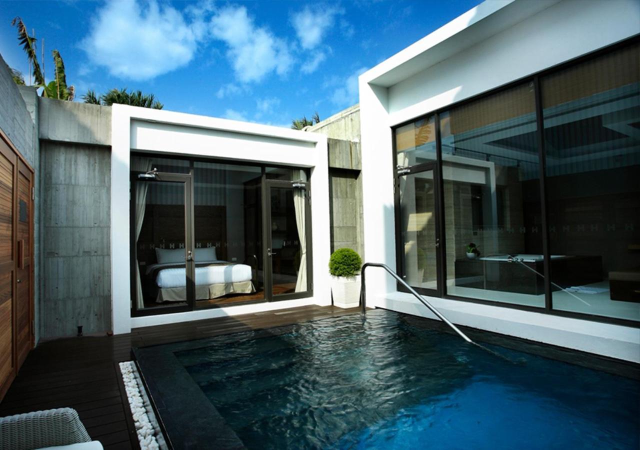 H Villa Inn Tainan Bagian luar foto